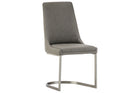 Oxford Basalt Grey Dining Table, 4 Chairs and Bench